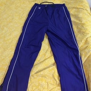 Purple joggers